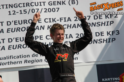 Yannick de Brabander één van de kanshebber sin KF2